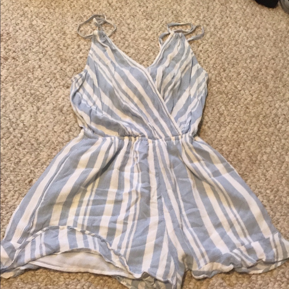 Stripped romper